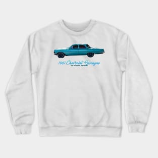 1961 Chevrolet Biscayne Flattop Sedan Crewneck Sweatshirt